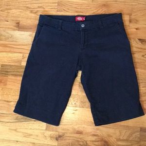 Dickies navy blue long / Bermuda shorts